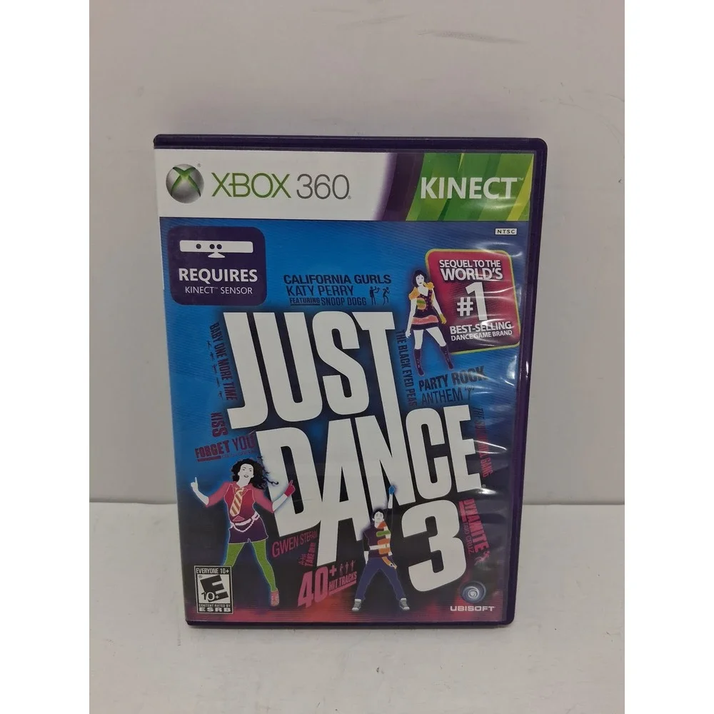Just Dance 3 Xbox 360 Kinect Game Ubisoft 2011 Complete with Manual CIB